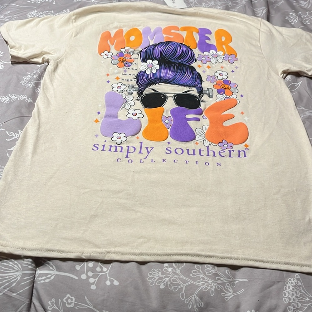 New. T-shirt Simply Southern size medium.